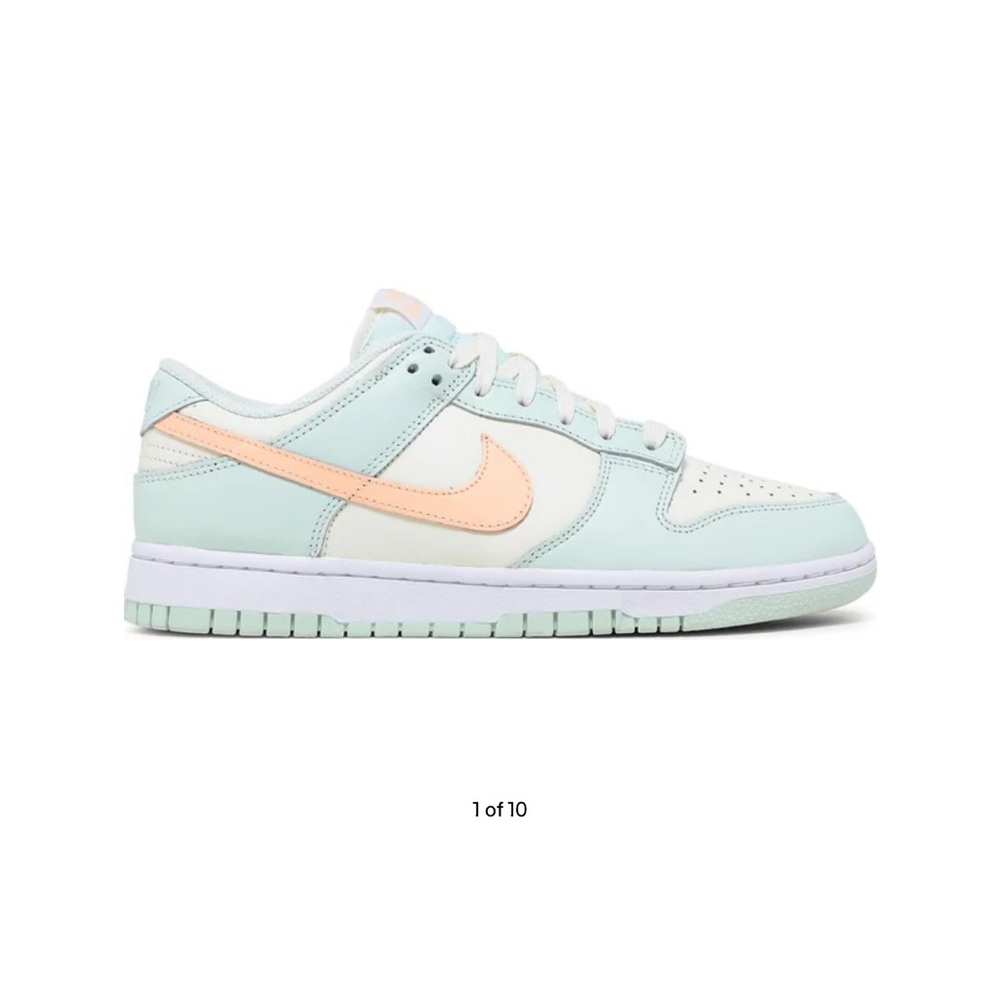 Barley green Nike dunks